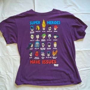 Superheros have issues too!